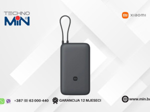 Xiaomi Power Bank 20000mAh 18W integrisani kabl Sivi (BHR9740GL)