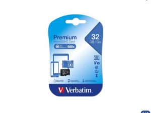 Memorijska kartica VERBATIM MicroSD 32GB sa adapterom Class 10