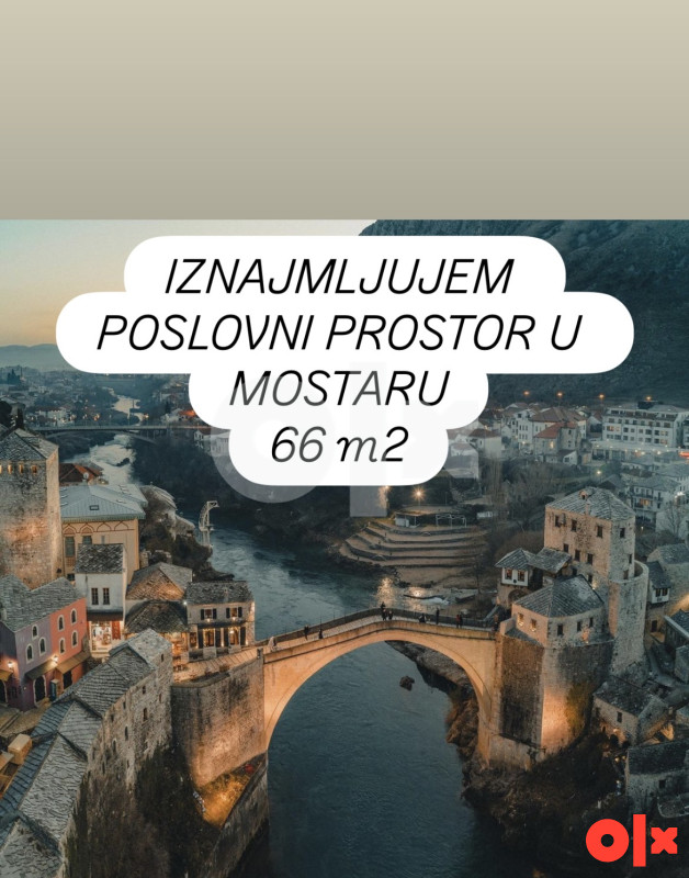 Iznajmljujem Poslovni prostor u centru Mostar 3