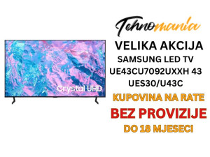 SAMSUNG LED TV UE43CU7092UXXH 43 UES30/U43C