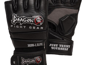 DragonDo Rukavice za MMA Elite Black