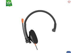 USB slušalica sa mikrofonom za call centar MEETION HP002U crna