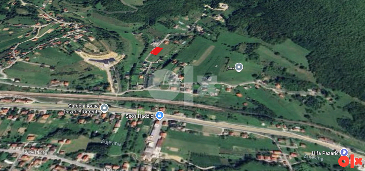 Plac, gradjevinsko zemljište, Pazarić, Hadžići 10