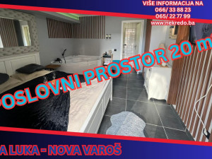 Poslovni prostor 20 m2 Nova Varoš Banja Luka
