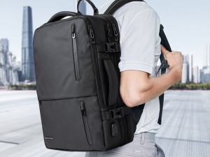 Ruksak za laptop Kingslong 15,6"-17" vodootporan, crni