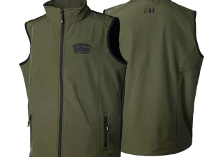 MATE SHEEL&FLEECE VEST GREEN L termo prsluci