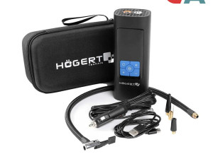 HOEGERT 3u1 Aku Kompresor Powerbank Svjetiljka HT8G626