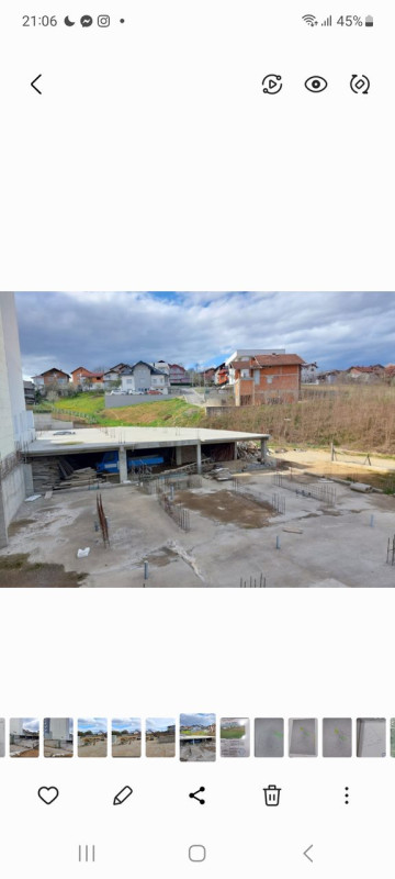 Zemljište Velika Kladuša, i zgrada u izgradnji