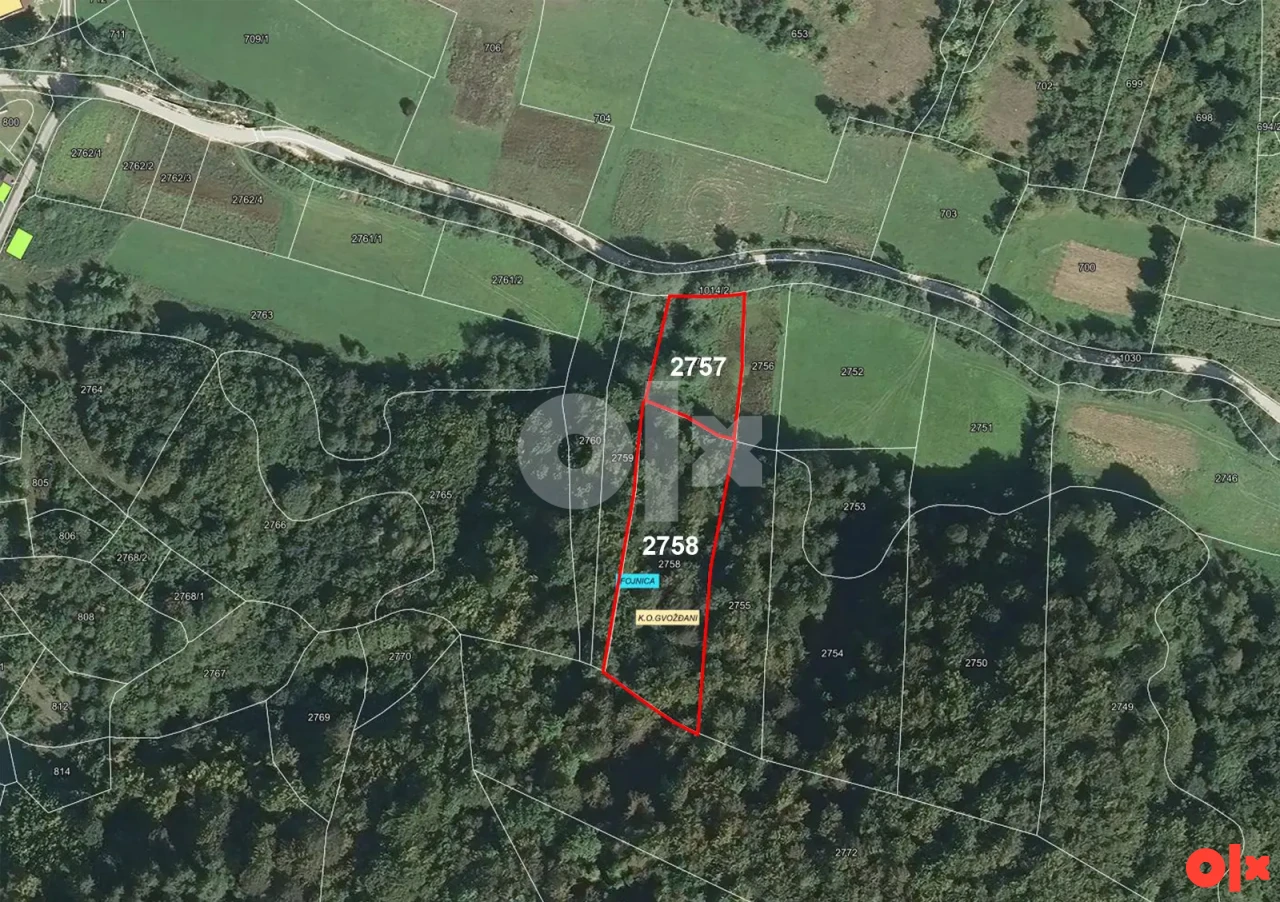 Zemljište Fojnica - Bakovići 4019m2