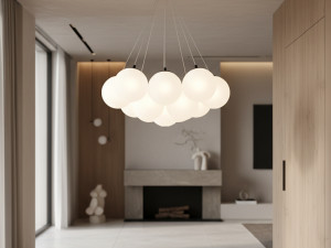 OLIO BLACK - LUSTER 600mm 10xE27