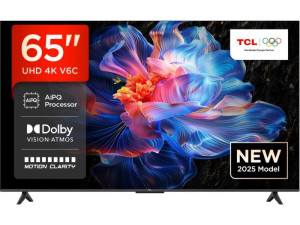 TV TCL 65" 65V6C 4K TV Google OS