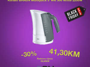 BRAUN kuhalo za vodu WK300 MultiQuick 3  BLACK FRIDAY