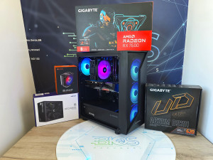 Gaming PC AMD Ryzen 5 7500F RX 7600 8GB 16GB DDR5 1TB BlackFriday