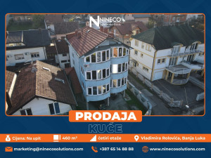 KUĆA I POMOĆNI OBJEKAT - BANJA LUKA - LAUŠ - 460 m2