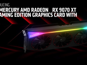 XFX Radeon RX 9070 XT 16GB GDDR6 Mercury Gaming RGB OC