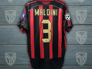MALDINI 3 retro dres AC MILAN finale Lige prvaka 2006/07