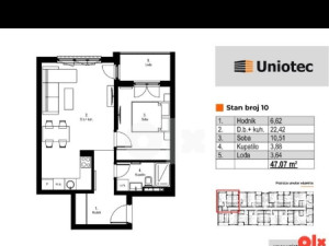 Stan Istocno Sarajevo -jednosoban i dvosoban