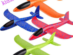 Nesalomljiv avion stiropor bacanje igra, igeacke