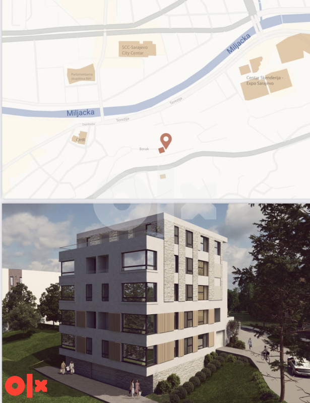 NOVOGRADNJA/Stan Sarajevo/TROSOBAN - Centar 2