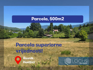 LOCUS prodaje: Zemljište, Resnik, Hadžići