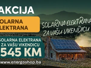 OFF-GRID 3kW Solarna Elektrana Solarni Paneli Akumulatori