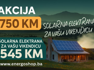 3KW OFF-GRID Solarna elektrana SET Solarni Paneli Akumulatori
