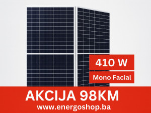 410W 98KM sa PDVom Solarni Paneli Solarna elektrana Akumulatori