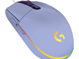 Logitech G203 LIGHTSYNC Corded miš lila 3D BOX