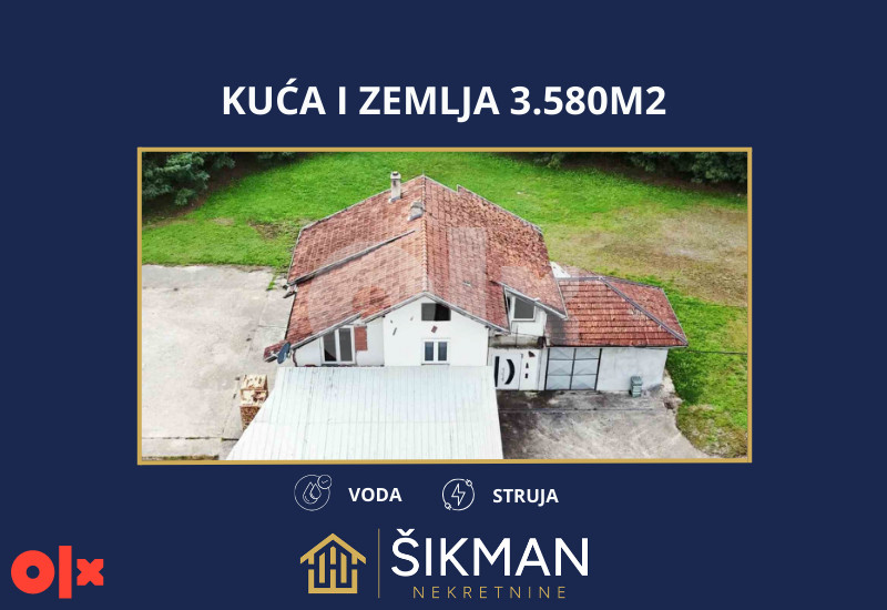Kuća Prijedor 3580m2