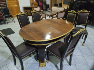 Stol i 6 stolica stilski