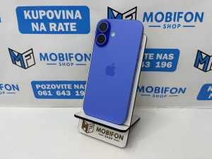 Apple iPhone 16 128 GB 100% baterija