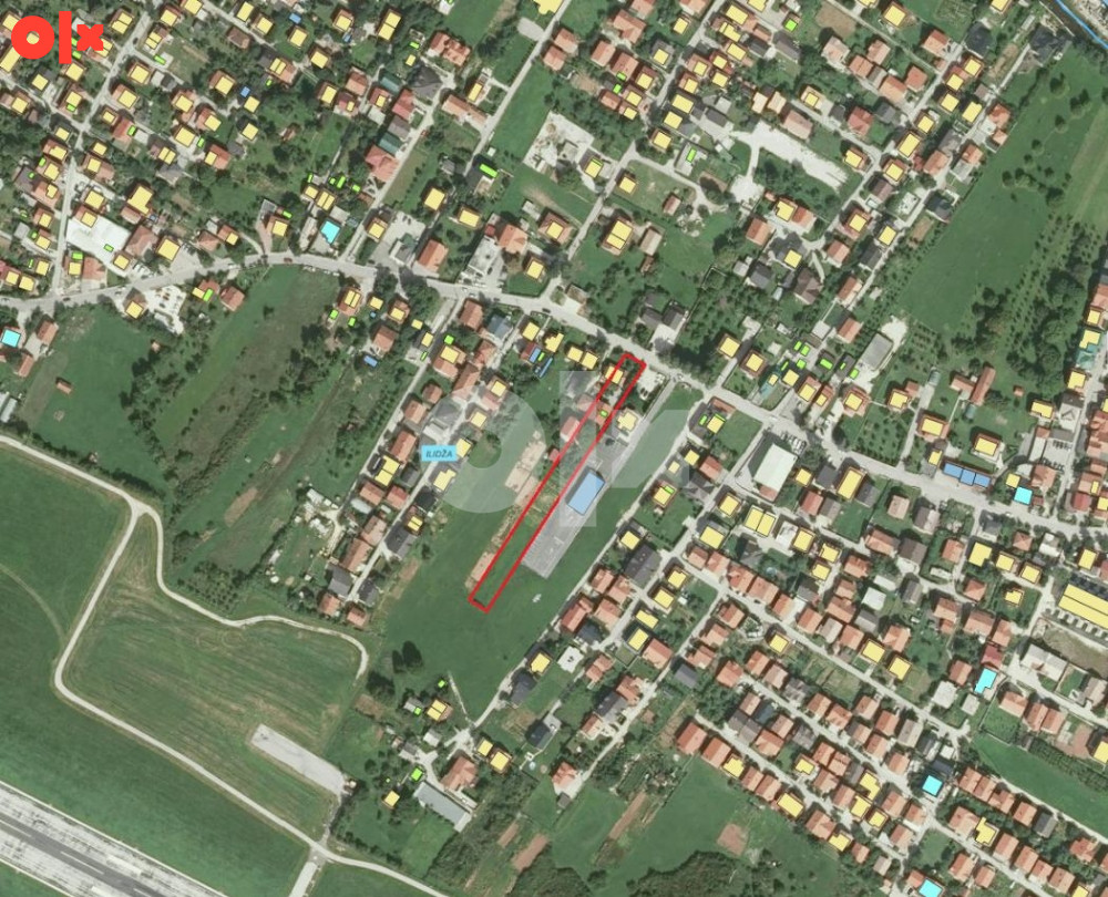 Odlicna parcela sa 2 kuce, Kasindolska ulica - Ilidza