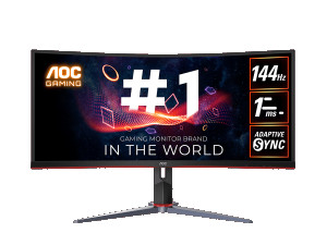 MONITOR AOC 34 Gaming zakrivljeni CU34G2X