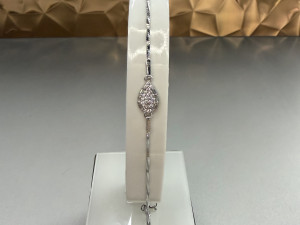 Narukvica zenska srebro 925