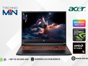 Acer Nitro ANV16 16" Ryzen 5 240, 16GB RAM, 1TB SSD, RTX 5050 8GB