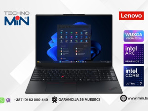 Lenovo ThinkPad E16 Gen 3 16" IPS Ultra 7 255H, 16GB RAM, 1TB SSD