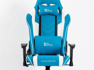 Stolica Royal Prince Chair BW-1 Plavo/Bijela Gaming