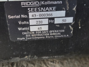 Ridgid monitor za kanalizaciju