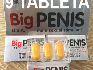 BIG PENIS - 9 KOM - BILJNE TABLETE ZA POTENCIJU POVEĆANJE PENISA