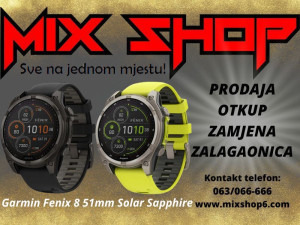 Garmin Fenix 8 51mm Solar Sapphire *Novoo* 51 mm sat