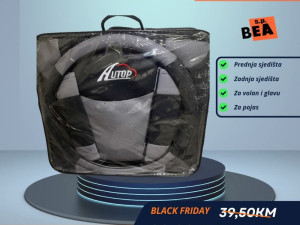 Auto presvlake komplet + oblagač volana