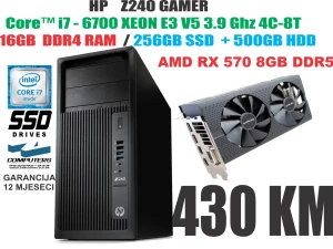 RAČUNAR I7 6700 / RX 570 8GB DDR5 / 16GB DDR4 / SSD+HDD