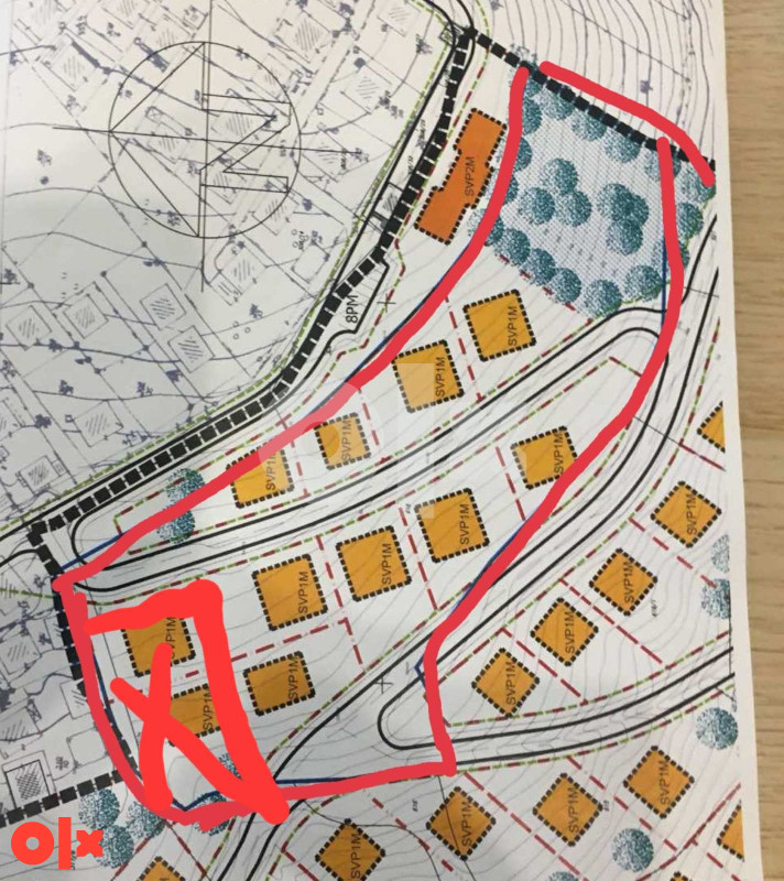 Zemljište Sarajevo 15000m2 + 12000m2 /Rajlovac - Zabrđe/Sokolje 8