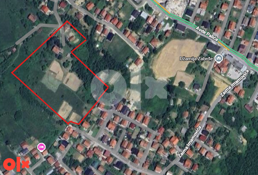 Zemljište Sarajevo 15000m2 + 12000m2 /Rajlovac - Zabrđe/Sokolje 25