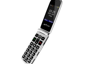 Telefon na tipke Artfone F20 preklop Blue