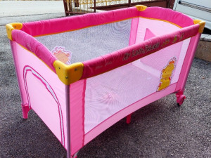 KREVETIC ZA BEBE  putni KREVETAC Princeze