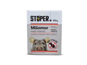 Mišomor meki mamac otrov za suzbijanje miševa i štakora miš