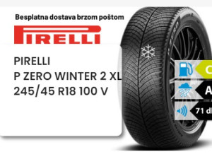 245/45 R 18 100V XL PIRELLI P ZERO WINTER 2