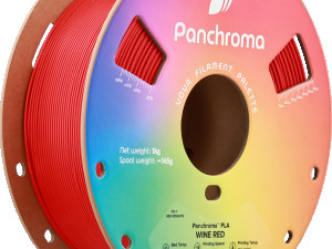 3D PLA Filament Polymaker Panchroma 1,75 mm 1kg Wine Red