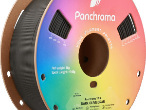 3D PLA Filament Polymaker Panchroma 1,75 mm 1kg Dark Olive Drab